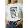 Unisex Oversize 24/1 Penye DTF Baskılı Tişört - DTF172