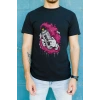 Unisex Oversize 24/1 Penye DTF Baskılı Tişört - DTF179