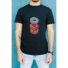 Unisex Oversize 24/1 Penye DTF Baskılı Tişört - DTF187