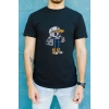 Unisex Oversize 24/1 Penye DTF Baskılı Tişört - DTF189