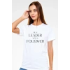 Unisex Oversize 24/1 Penye DTF Baskılı Tişört - DTF199
