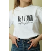 Unisex Oversize 24/1 Penye DTF Baskılı Tişört - DTF200