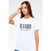 Unisex Oversize 24/1 Penye DTF Baskılı Tişört - DTF200