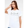Unisex Oversize 24/1 Penye DTF Baskılı Tişört - DTF204