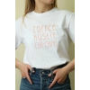 Unisex Oversize 24/1 Penye DTF Baskılı Tişört - DTF217