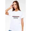 Unisex Oversize 24/1 Penye DTF Baskılı Tişört - DTF228