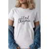 Unisex Oversize 24/1 Penye DTF Baskılı Tişört - DTF230