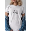 Unisex Oversize 24/1 Penye DTF Baskılı Tişört - DTF276