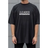 Unisex Oversize 24/1 Penye DTF Baskılı Tişört - DTF278