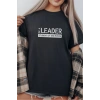 Unisex Oversize 24/1 Penye DTF Baskılı Tişört - DTF278