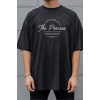 Unisex Oversize 24/1 Penye DTF Baskılı Tişört - DTF283