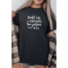 Unisex Oversize 24/1 Penye DTF Baskılı Tişört - DTF291