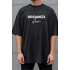 Unisex Oversize 24/1 Penye DTF Baskılı Tişört - DTF292