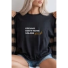 Unisex Oversize 24/1 Penye DTF Baskılı Tişört - DTF294