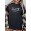 Unisex Oversize 24/1 Penye DTF Baskılı Tişört - DTF295