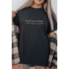 Unisex Oversize 24/1 Penye DTF Baskılı Tişört - DTF300