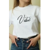 Unisex Oversize 24/1 Penye DTF Baskılı Tişört - DTF65