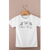 Unisex Oversize 24/1 Penye DTF Baskılı Tişört - DTF68