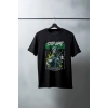 Unisex Oversize 24/1 Penye DTF Baskılı Tişört - DTF72