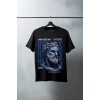 Unisex Oversize 24/1 Penye DTF Baskılı Tişört - DTF73