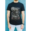 Unisex Oversize 24/1 Penye DTF Baskılı Tişört - DTF79