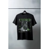 Unisex Oversize 24/1 Penye DTF Baskılı Tişört - DTF84
