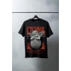 Unisex Oversize 24/1 Penye DTF Baskılı Tişört - DTF86