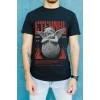 Unisex Oversize 24/1 Penye DTF Baskılı Tişört - DTF86