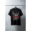 Unisex Oversize 24/1 Penye DTF Baskılı Tişört - DTF88