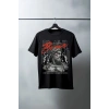Unisex Oversize 24/1 Penye DTF Baskılı Tişört - DTF92