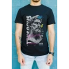 Unisex Oversize 24/1 Penye DTF Baskılı Tişört - DTF98