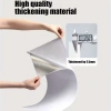 VİNİL BEYAZ MERMER DESENLİ ALÜMİNYUM PLASTİK DUVAR STİCKER (30X30)