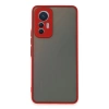 Xiaomi Mi 12 Lite Kılıf Montreal Silikon Kapak - Kırmızı