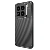 Xiaomi Mi 15 Pro Kılıf Auto Focus Karbon Kapak - Siyah