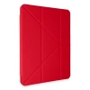 Xiaomi Pad 6 Kılıf Kalemlikli Mars Tablet Kılıfı - Kırmızı