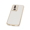 Xiaomi Poco F5 Pro Kılıf Volet Silikon - Beyaz