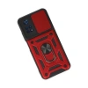 Xiaomi Poco M4 Pro 4g Kılıf Pars Lens Yüzüklü Silikon - Kırmızı