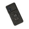 Xiaomi Poco M4 Pro 5g Kılıf Pars Lens Yüzüklü Silikon - Siyah