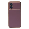 Xiaomi Poco M5 Kılıf Volet Silikon - Mor