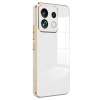Xiaomi Poco M6 Pro 4g Kılıf Volet Silikon - Beyaz