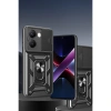 Xiaomi Poco X7 Pro Kılıf Pars Lens Yüzüklü Silikon - Siyah