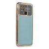 Xiaomi Redmi 10c Kılıf Razer Lensli Silikon - Gold