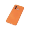 Xiaomi Redmi 12c Kılıf Nano İçi Kadife Silikon - Turuncu