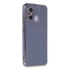 Xiaomi Redmi 12c Kılıf Volet Silikon - Mavi