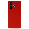 Xiaomi Redmi 13 4g Kılıf First Silikon - Kırmızı
