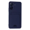 Xiaomi Redmi 13c Kılıf Kelvin Kartvizitli Silikon - Lacivert