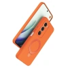 Xiaomi Redmi 15 4g Regal Magsafe Standlı Kapak - Turuncu