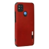 Xiaomi Redmi 9c Kılıf Loop Deri Silikon - Kırmızı