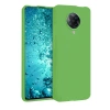 Xiaomi Redmi K30 Pro Kılıf Nano İçi Kadife Silikon - Yeşil