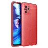 Xiaomi Redmi Note 10 Kılıf Auto Focus Kapak - Kırmızı